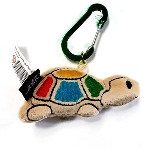 Mini Turtle soft Stuffed Plush Keychains Use for Keys and Bags